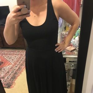 Leith Black Midi Dress